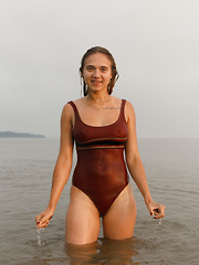 Sofia Orlova On Gryaznyy Beach