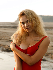Sofia Orlova On Gryaznyy Beach