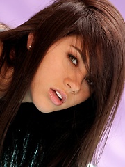 Shyla Jennings - is a young brunette with a babydoll face