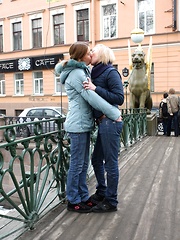 Horny chap loves ramming his cock up her tight teen ass